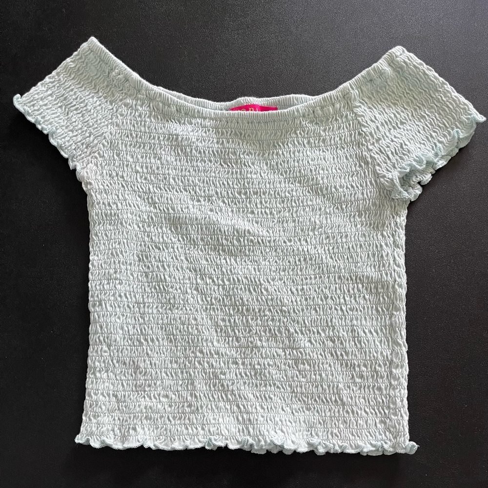 m.e.n.u blue cute top